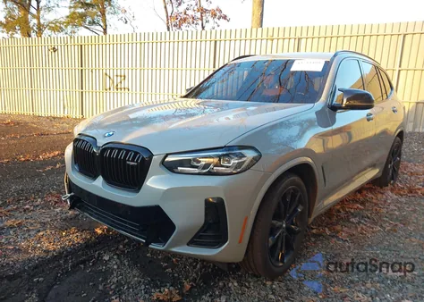 2022 BMW X3 M40I z USA, uszkodzony, nr VIN 5UX83DP01N9J71526